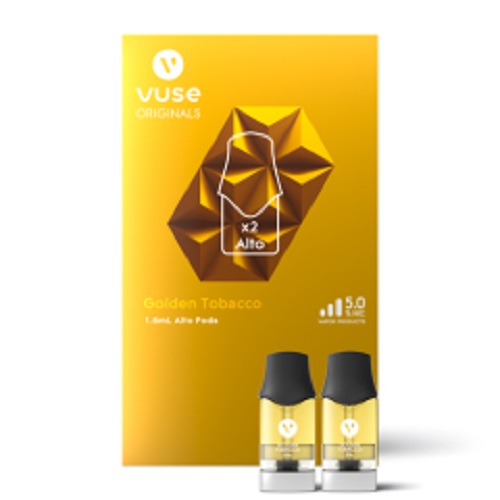 Golden Tabacco Alto Pods 2pk By Vuse D2D Distro